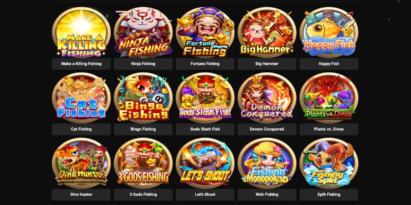 Đa dạng tựa game bắn cá trên Kubet77cho anh em lựa chọn